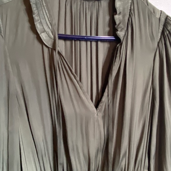 Azóe Green Peasant-Style Dress | Small - Picture 3 of 7